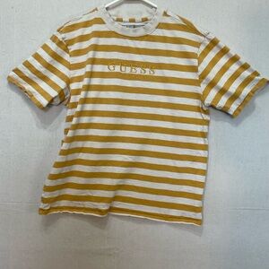 Guess Originals Stripped Unisex(Men’s Medium) Logo Tee A+++++